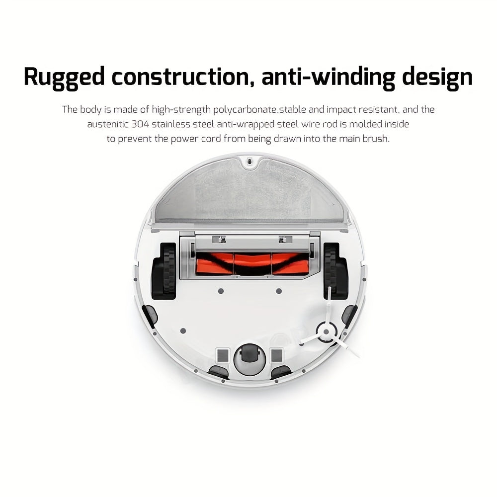 Robotic Vacuum Accessories Kit 8 Pack Compatible with 1C 2C 1T Side Brushes Mop Pads