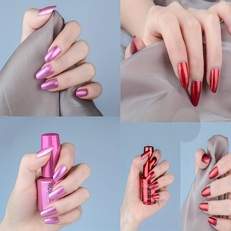 Hypoallergenic Gel Nail Polish for Adults Long-Lasting Quick-Drying Mirror Finish