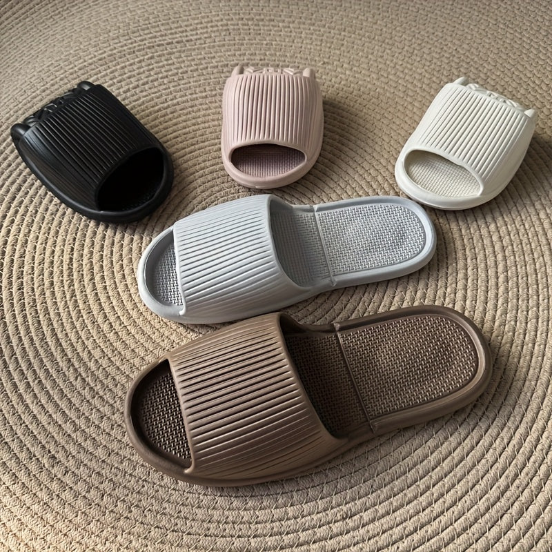 Unisex EVA Folding Travel Slippers Lightweight Quiet All-Season