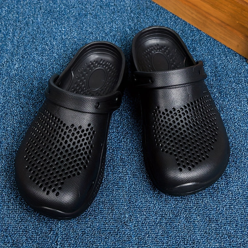 Unisex Breathable EVA Mules & Clogs Flat Heel All-Season Non-Slip