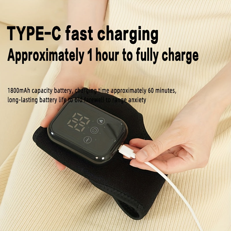 3-rejimli isitiladigan oyoq va to'pi massajchisi, LCD displey, USB orqali zaryadlanadigan batareya - ideal ta'til sovg'asi, sayohat qulayligi.