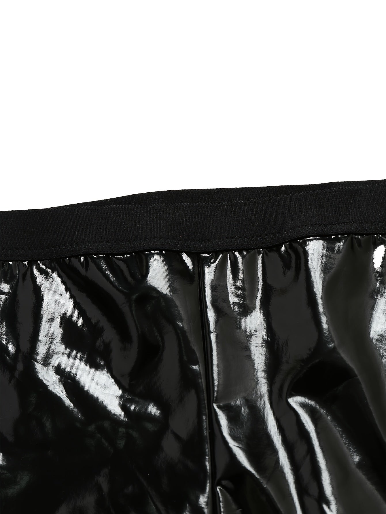 Women's Lace-Up PU Shorts and Lingerie for Cosplay