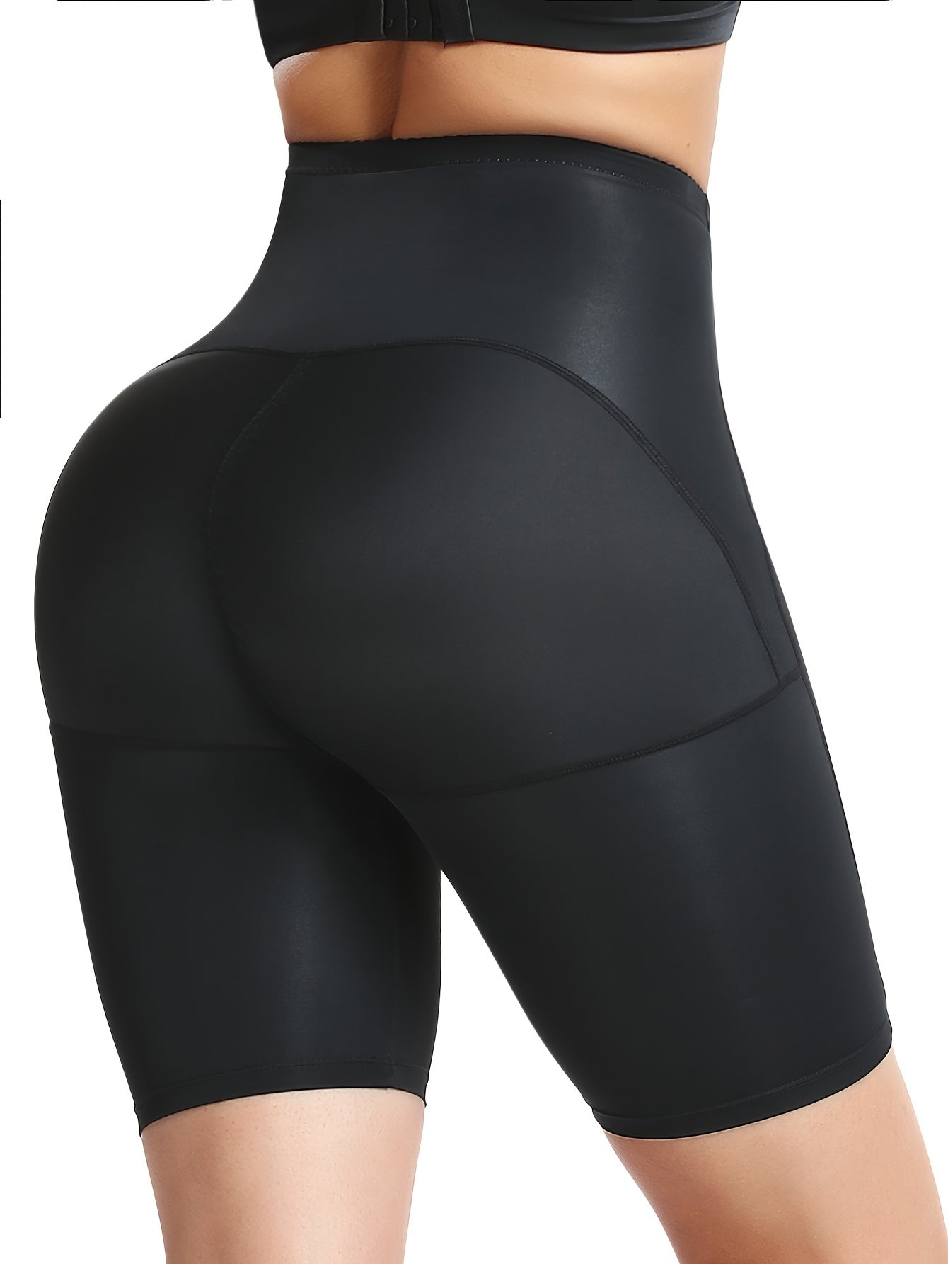 High Waist Shaping Panties with Front Buckle Adjustable Tummy Control for Women