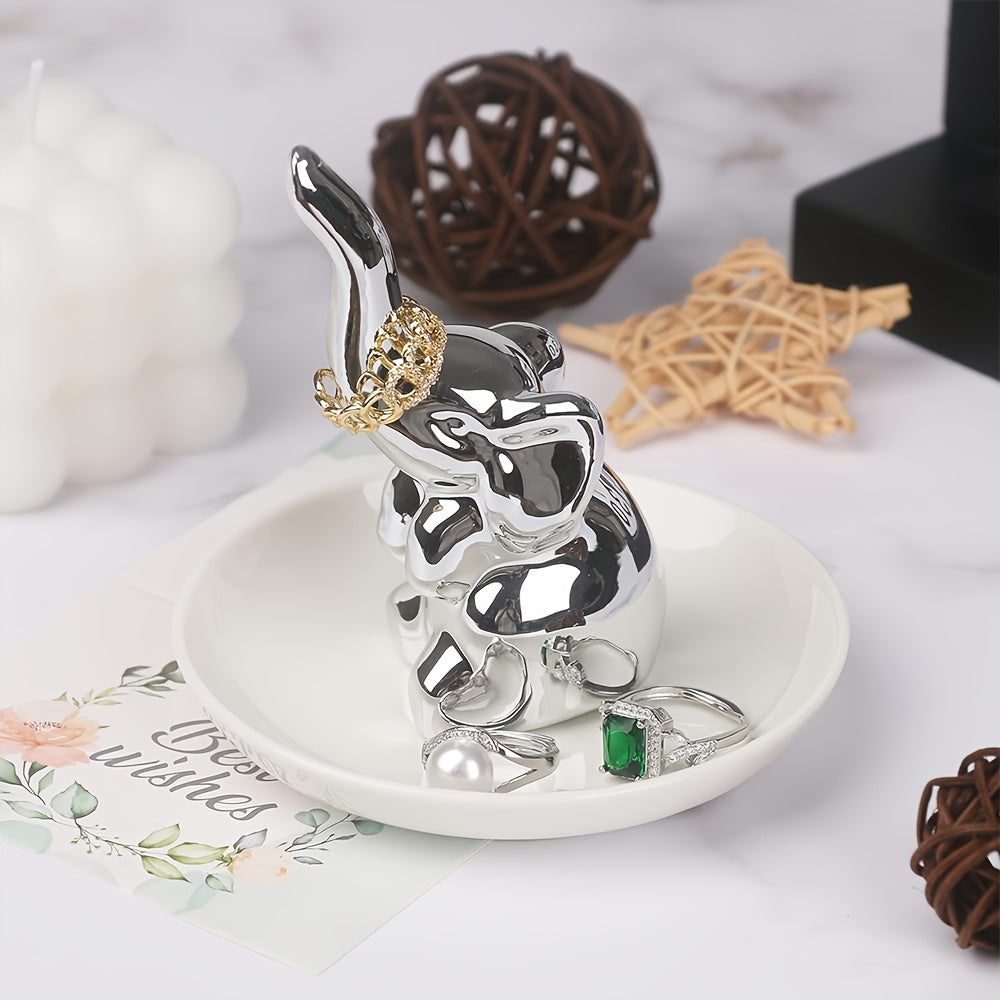 Fil zargarlik to'plami: taqich, quloq taqinchoq, uzuk, idish, ayollar va to'y qizlar uchun sovg'a