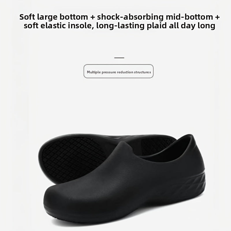 Women's Non-Slip Chef Shoes with Cushioned Insole, Rubber Sole, Breathable