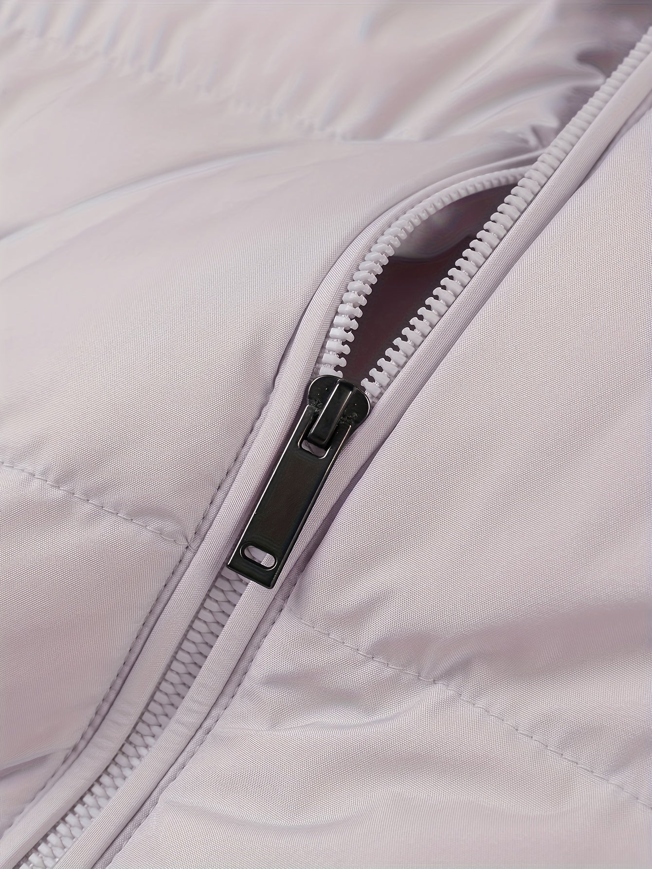 Men's Casual Stand Collar Vest Polyester Woven Sleeveless Fall Winter Outerwear