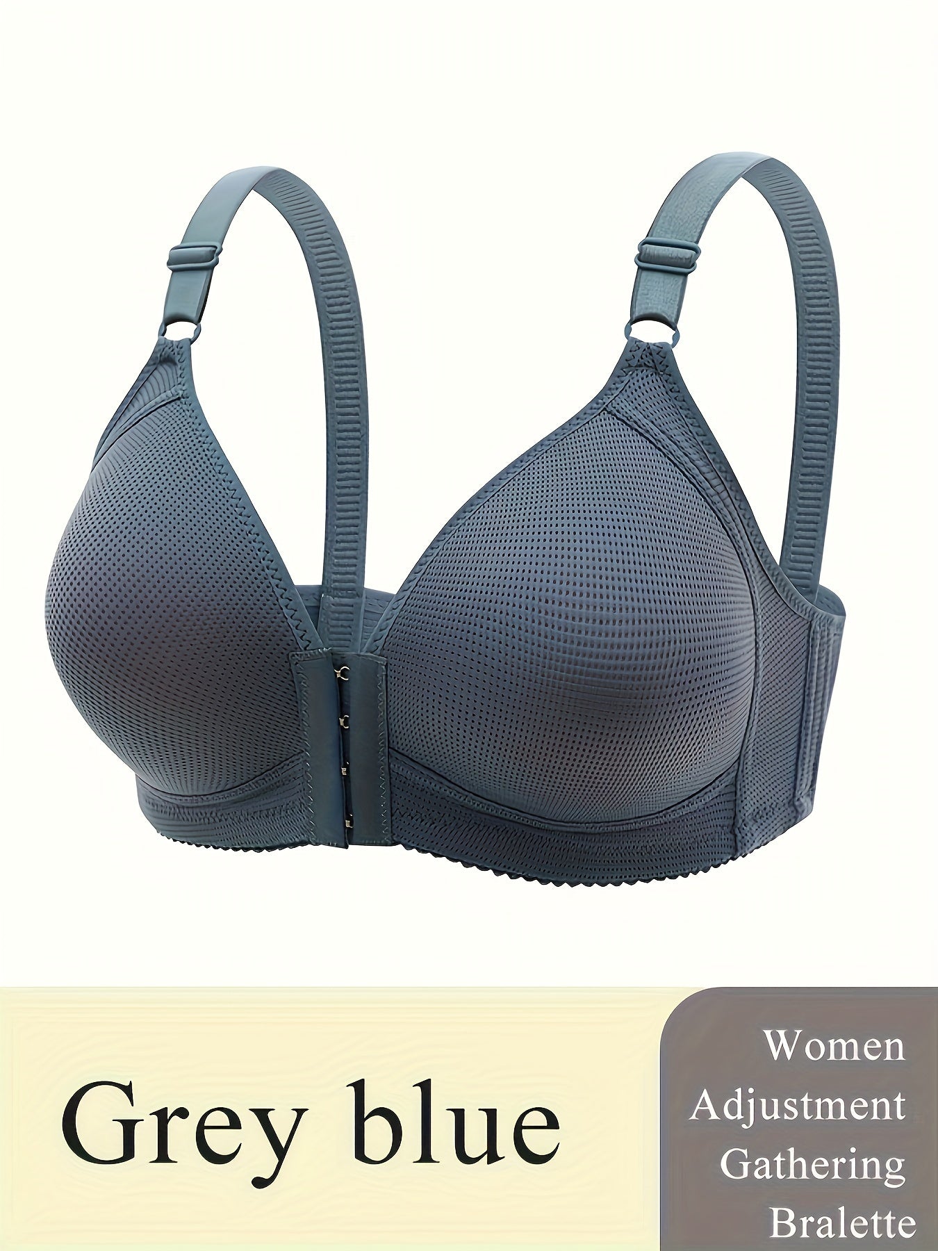 Women's Seamless Wireless Bralette Breathable Polyester Knit Solid Color All-Season Support