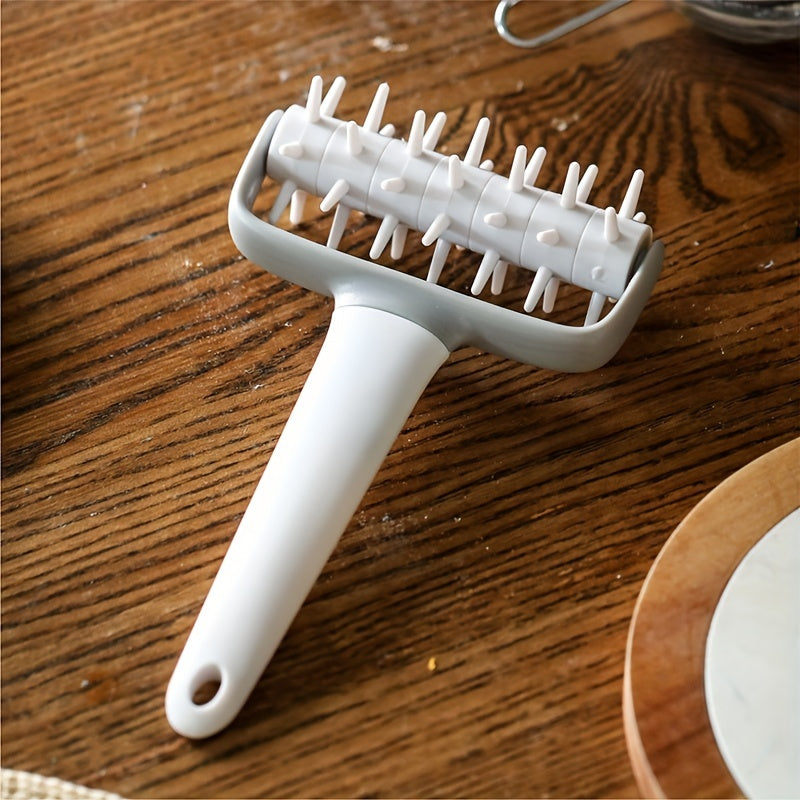 Докер для пиццы - Устранитель пузырьков и ролик - Отлично подходит для выпечки и кухонных инструментов