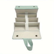 Women's Eyeglass Organizer Case for Multiple Glasses Storage and Protection