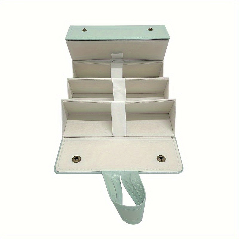 Women's Eyeglass Organizer Case for Multiple Glasses Storage and Protection