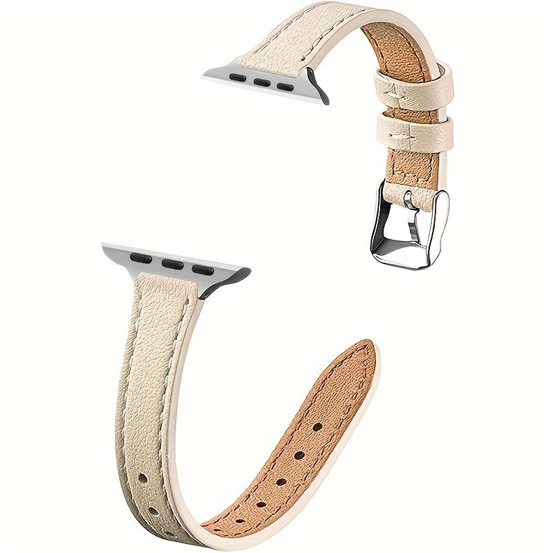 Women Leather Replacement Watch Band Strap for Apple Watch