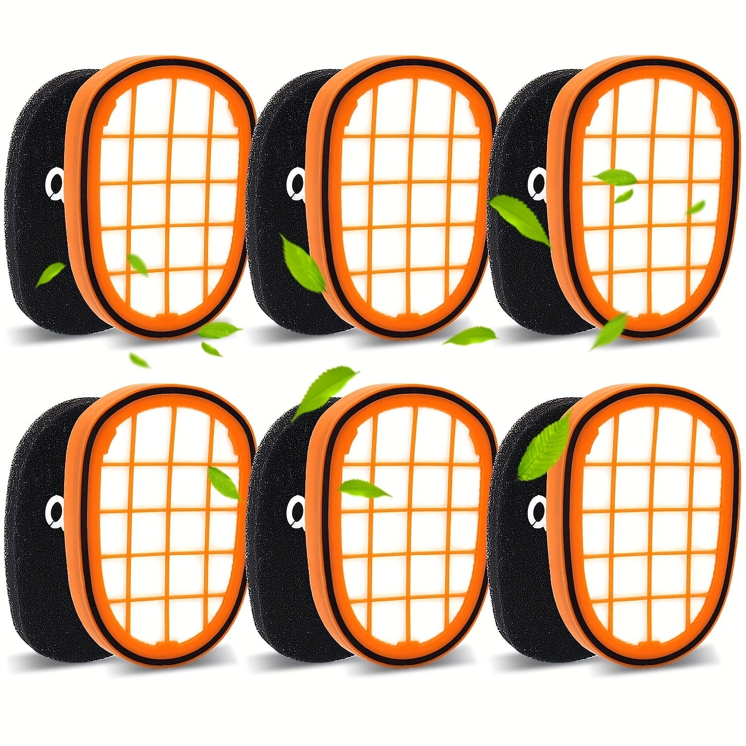 Replacement Vacuum Filters for Cordless Stick Vacuum Cleaner 6 Pack