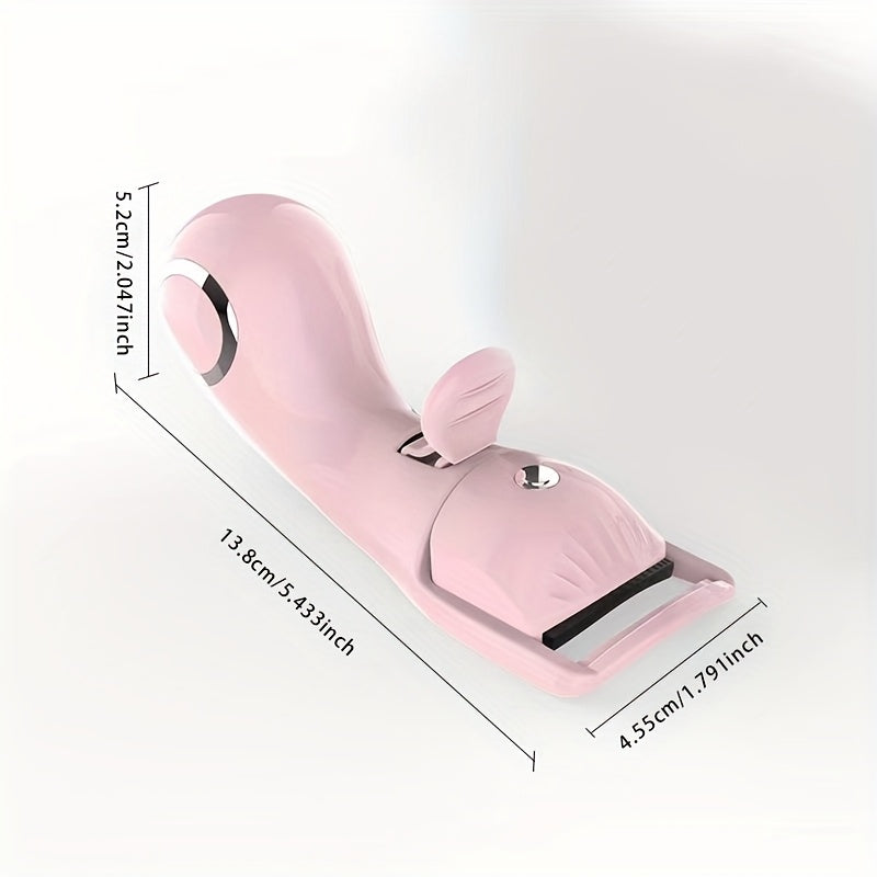 Electric Handheld Eyelash Curler with 3 Heating Modes Rechargeable Battery USB Powered