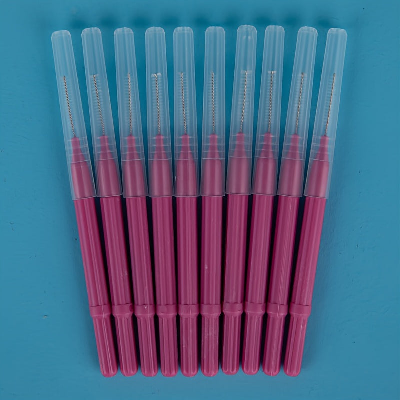 30Pcs Interdental Floss Brush Set for Teeth and Braces Cleaning