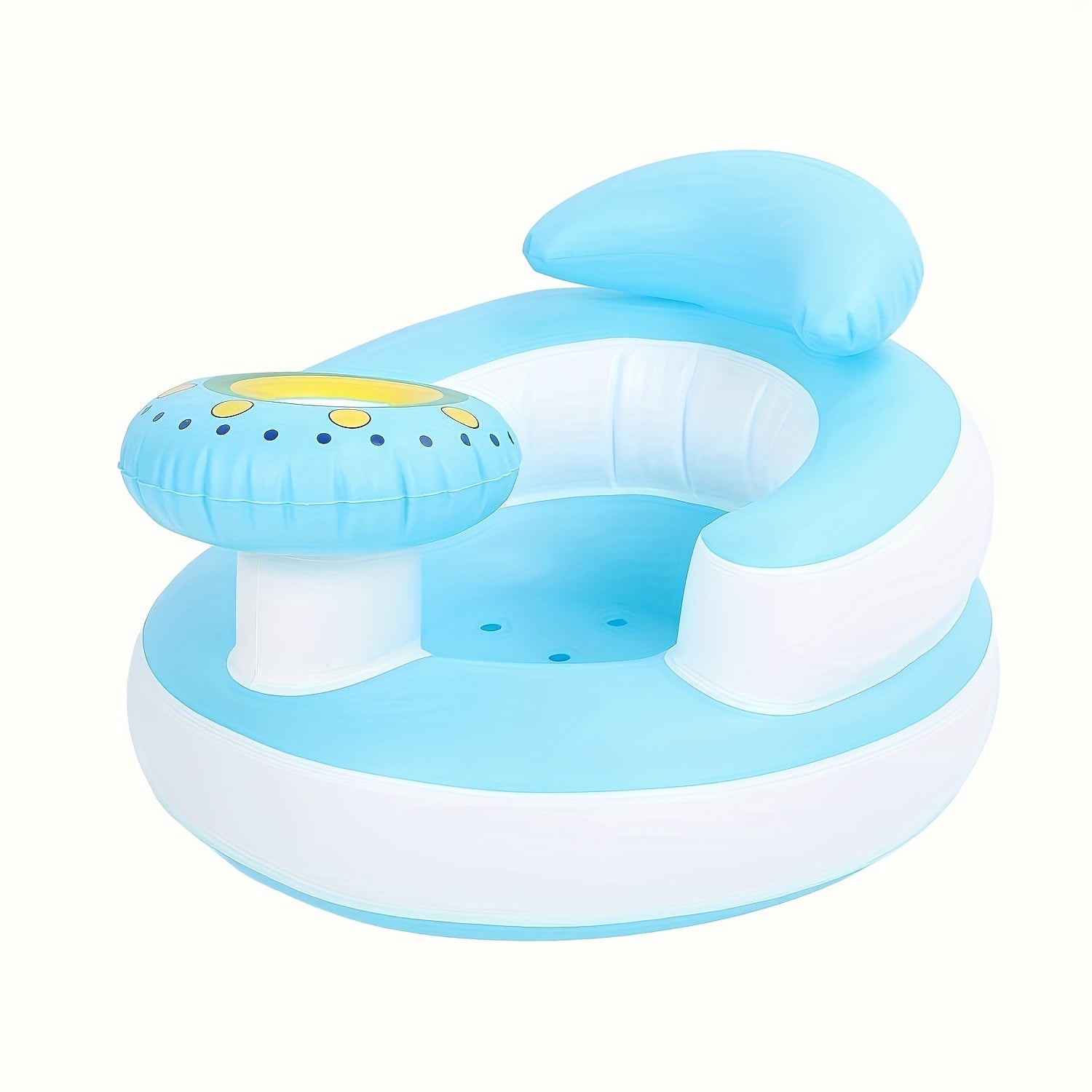 Inflatable Baby Chair for Toddlers with Air Pump PVC Material Summer Use