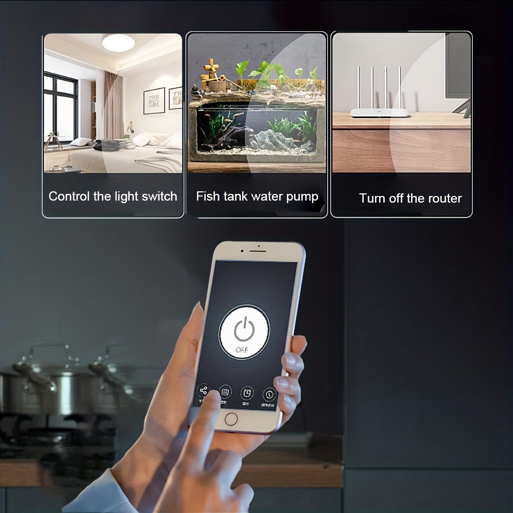 4-kanalli Zigbee aqlli uy uchun kalit relé, Alexa Google App bilan mos, masofadan boshqarish, yong'inga chidamli, maxfiylikni himoya qilish