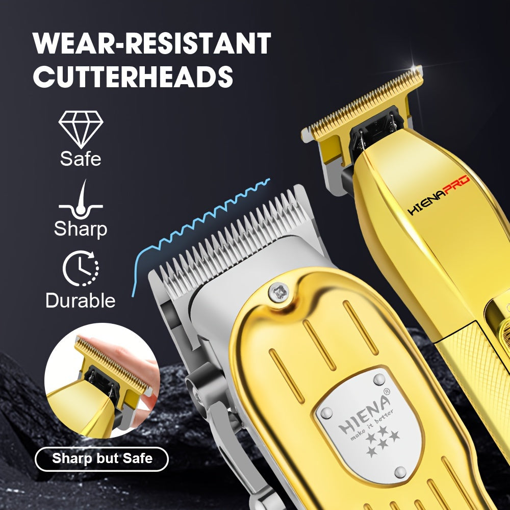 Professional Hair Beard Trimmer Set USB Rechargeable Lithium Battery Men's Grooming Gift