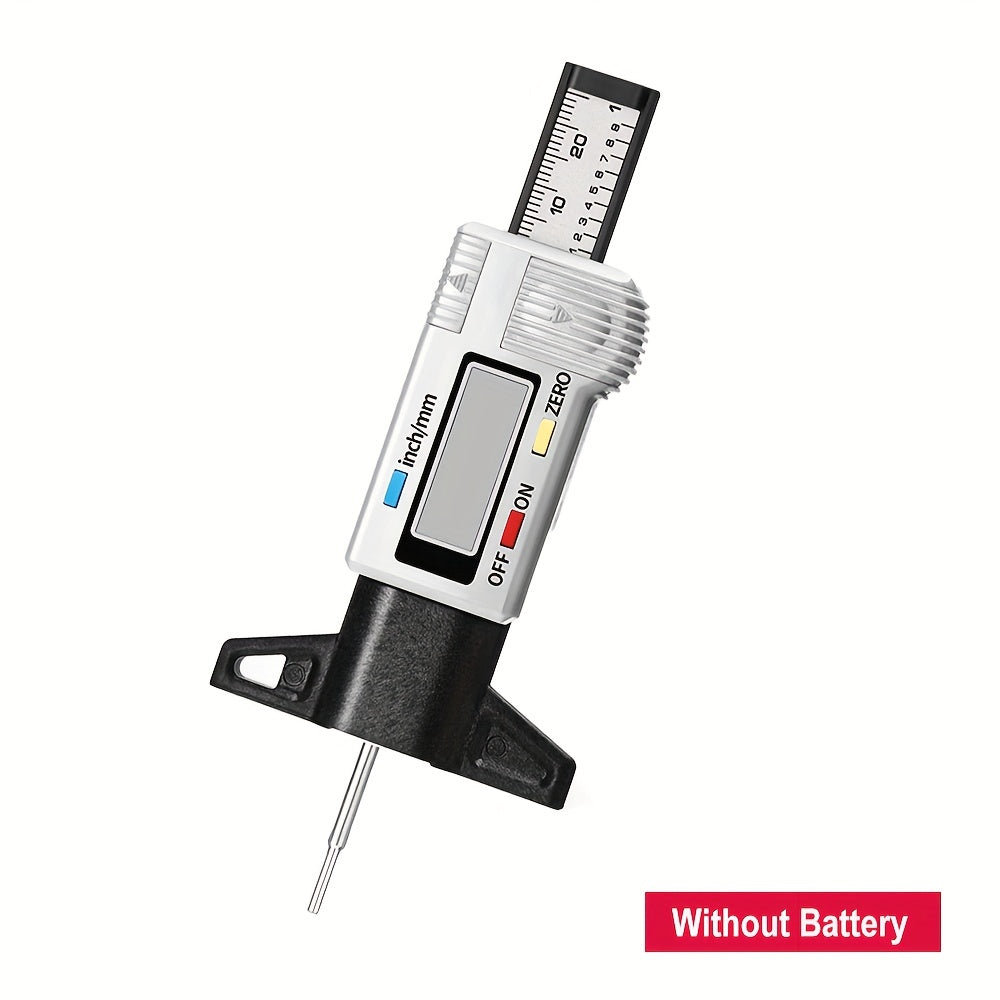 Цифровой измеритель глубины протектора шин 0-25,4 мм дюйм Автомобиль грузовик мотоцикл