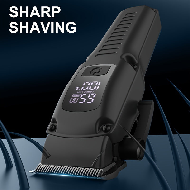 Set of 3 professional electric hair clippers with strong power and 3-in-1 functionality