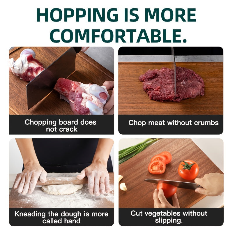 Wooden Cutting Board Set for Meat Cheese Bread Vegetables Kitchen Gift