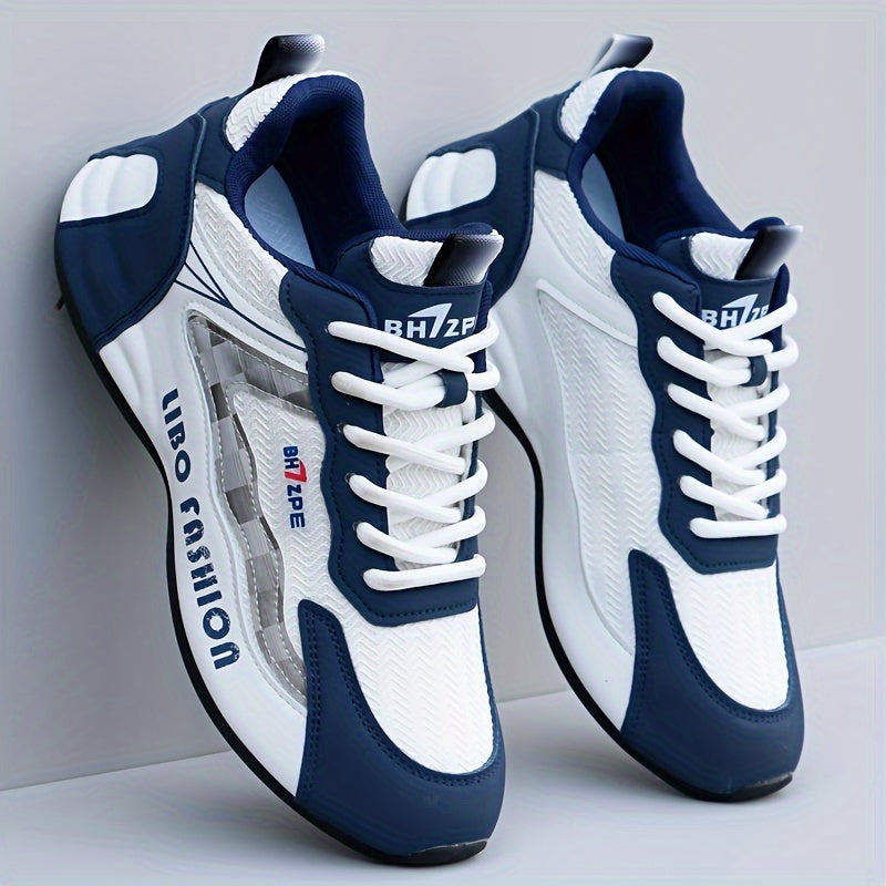 Men's All-Season Non-Slip Lace-Up Running Shoes for Outdoor Workouts