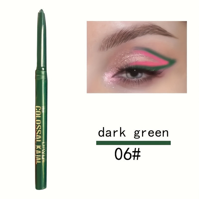 Women Waterproof Eyeliner Pen Brightening Smudge-Proof Highlighting