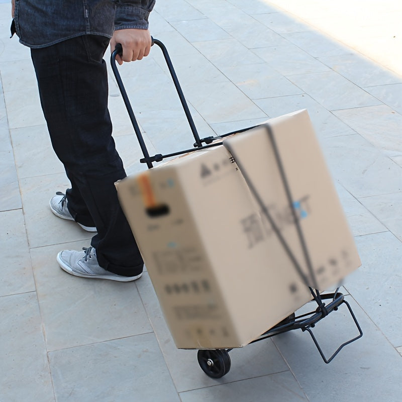 Yilni yig'iladigan konstruktsiyali portativ arava - 24,95 kg sig'im, xarid qilish, ko'chirish va sanoat ilovalari uchun juda mos keladi