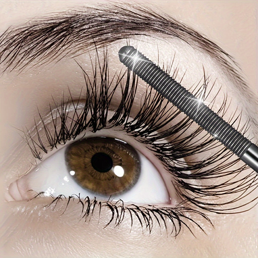 Women Waterproof Steel Tube Mascara Black Long Curling Clump-Free