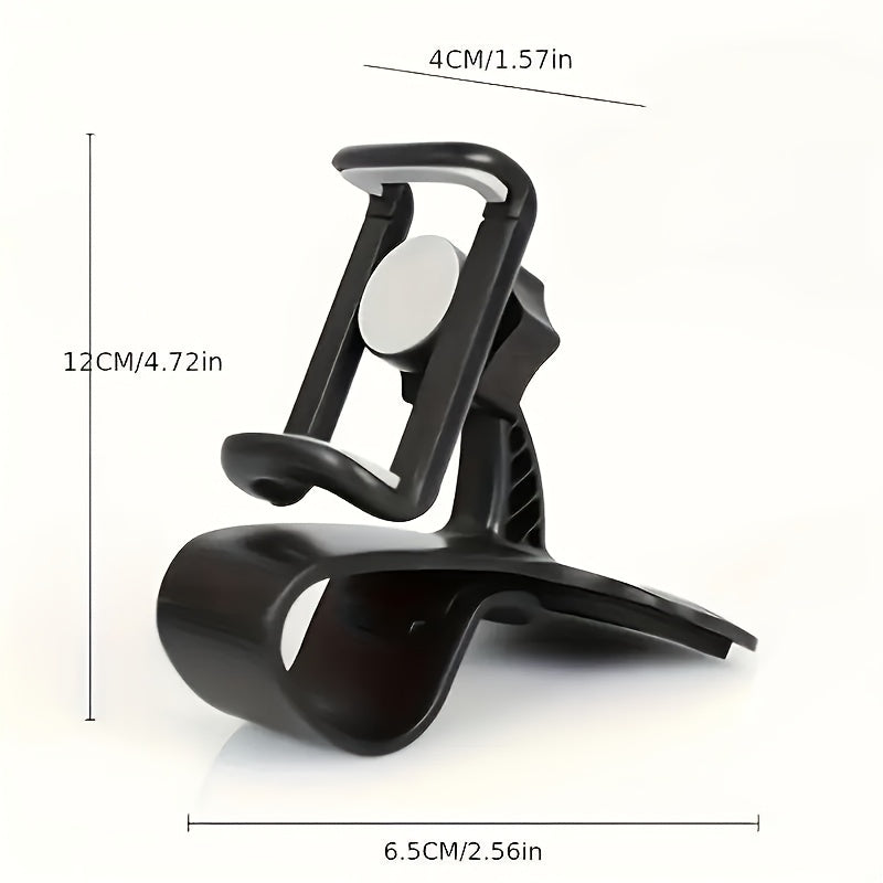 360° Swivel Waterproof Car Phone Holder Dashboard Mount for GPS Navigation