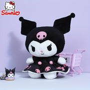 Kuromi Plush Toy for Valentine's Day Holiday Birthday Gift Polyester Mixed Color 8 Inches