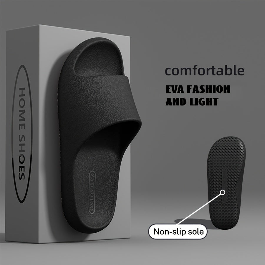 Women's EVA Slides Open-Toe Breathable Non-Slip Comfortable Purple