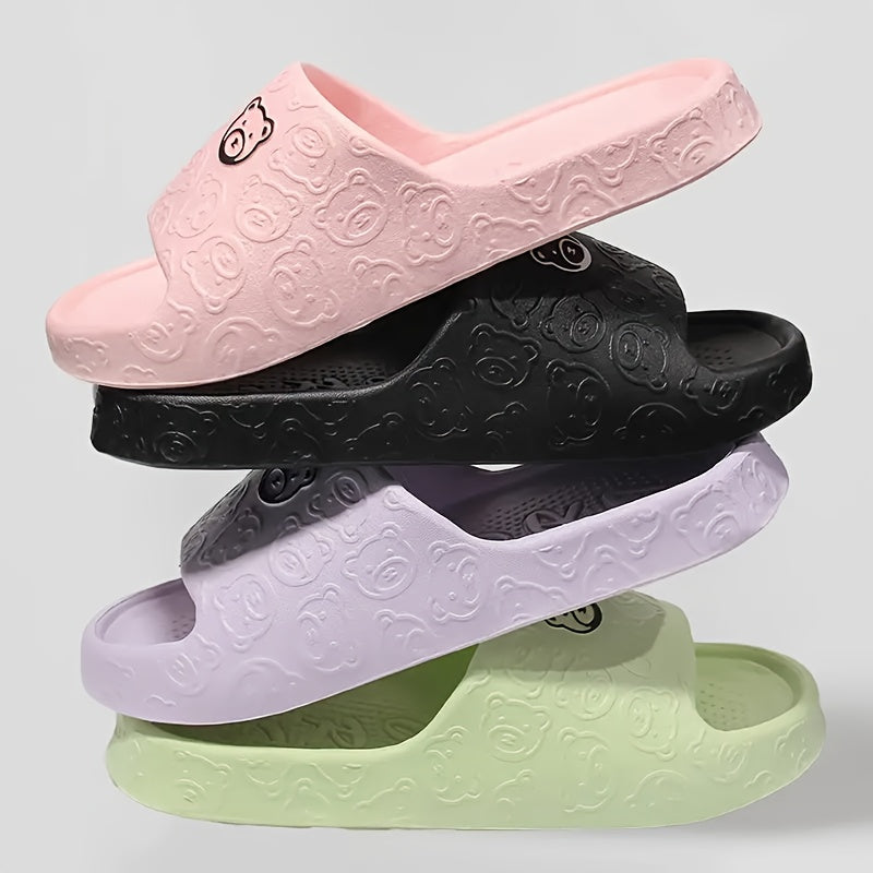 Unisex EVA Slippers Durable Indoor Outdoor Slip-On with Anti-Slip Texture