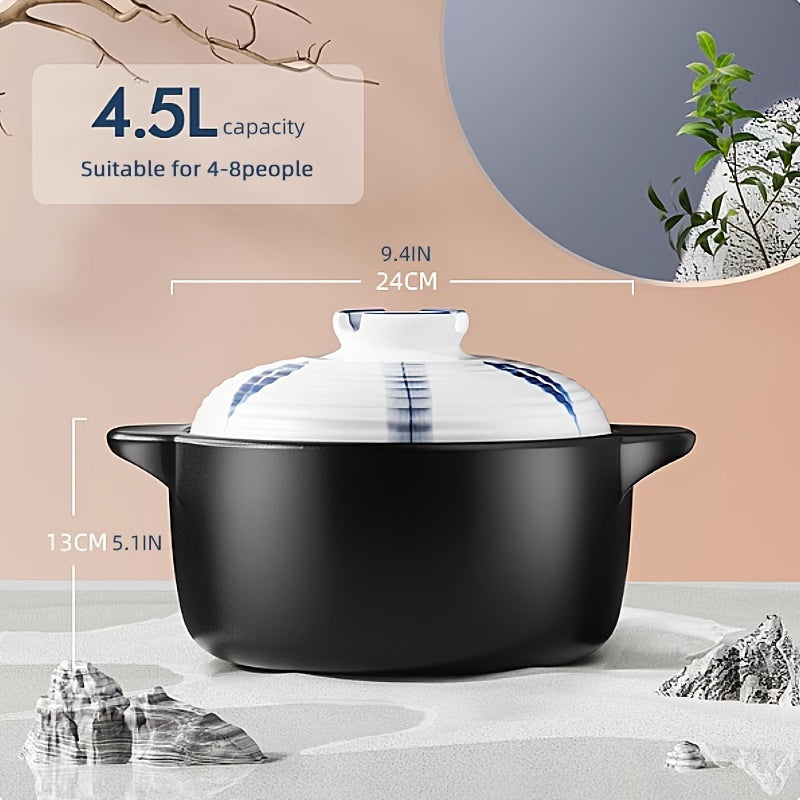 Xitoy Cloverleaf Sho'rva Qozoni 5L Yoqilmaydigan Qozon Sho'rva, Guruch, Qovurish uchun