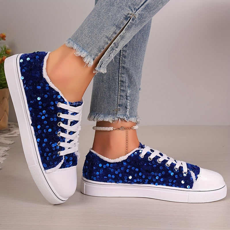 Women's Casual Outdoor Shoes Fabric Low-Top Sports Sneakers