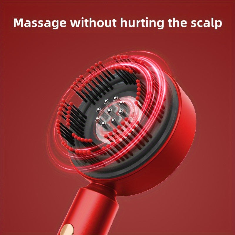Electric Scalp Massage Comb with USB Charging and Essential Oil Dispenser