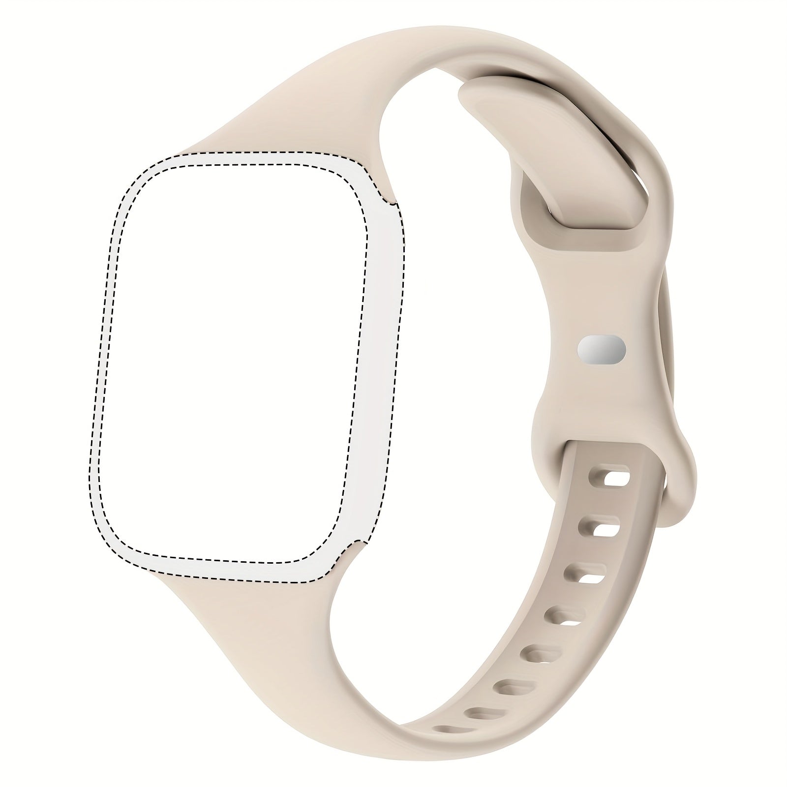 Slim Silicone Watch Bands for Men Women Compatible with Apple Watch Series 1-10 Ultra SE 38mm 40mm 42mm 44mm 45mm 49mm