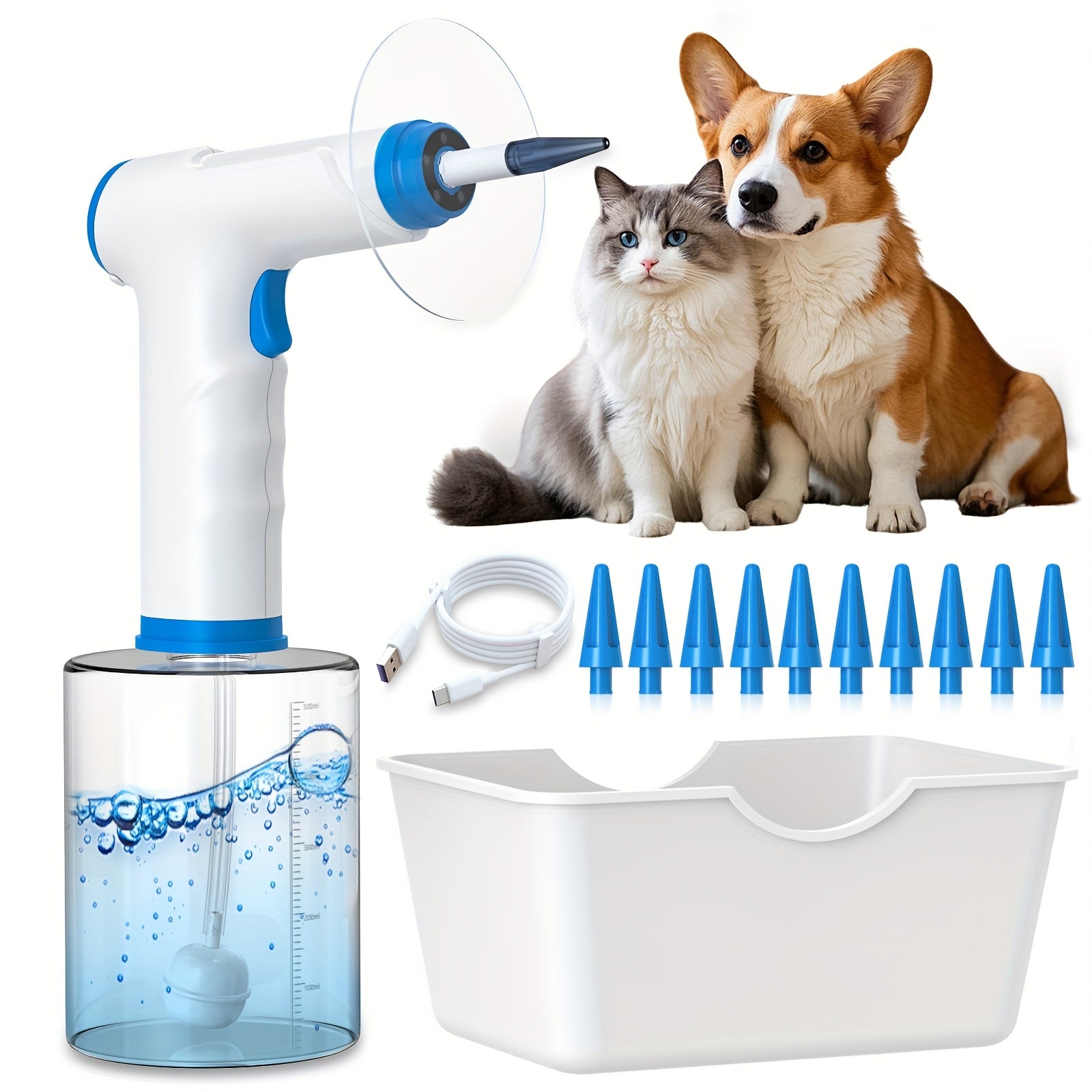 Electric Ear Cleaning Kit with Water Irrigation System and 4 Temperatures for Safe Ear Wax Removal