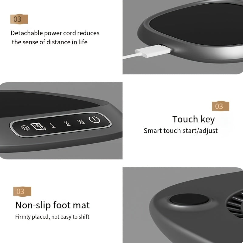 Tinch qizib ketadigan qahva stakani vaqti bilan, USB suv qaynatuvchi plita, shaffof dizayn
