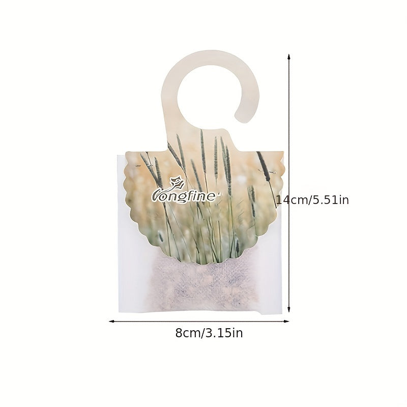 20pcs Fragrant Wardrobe Sachets for Odor Elimination and Freshening