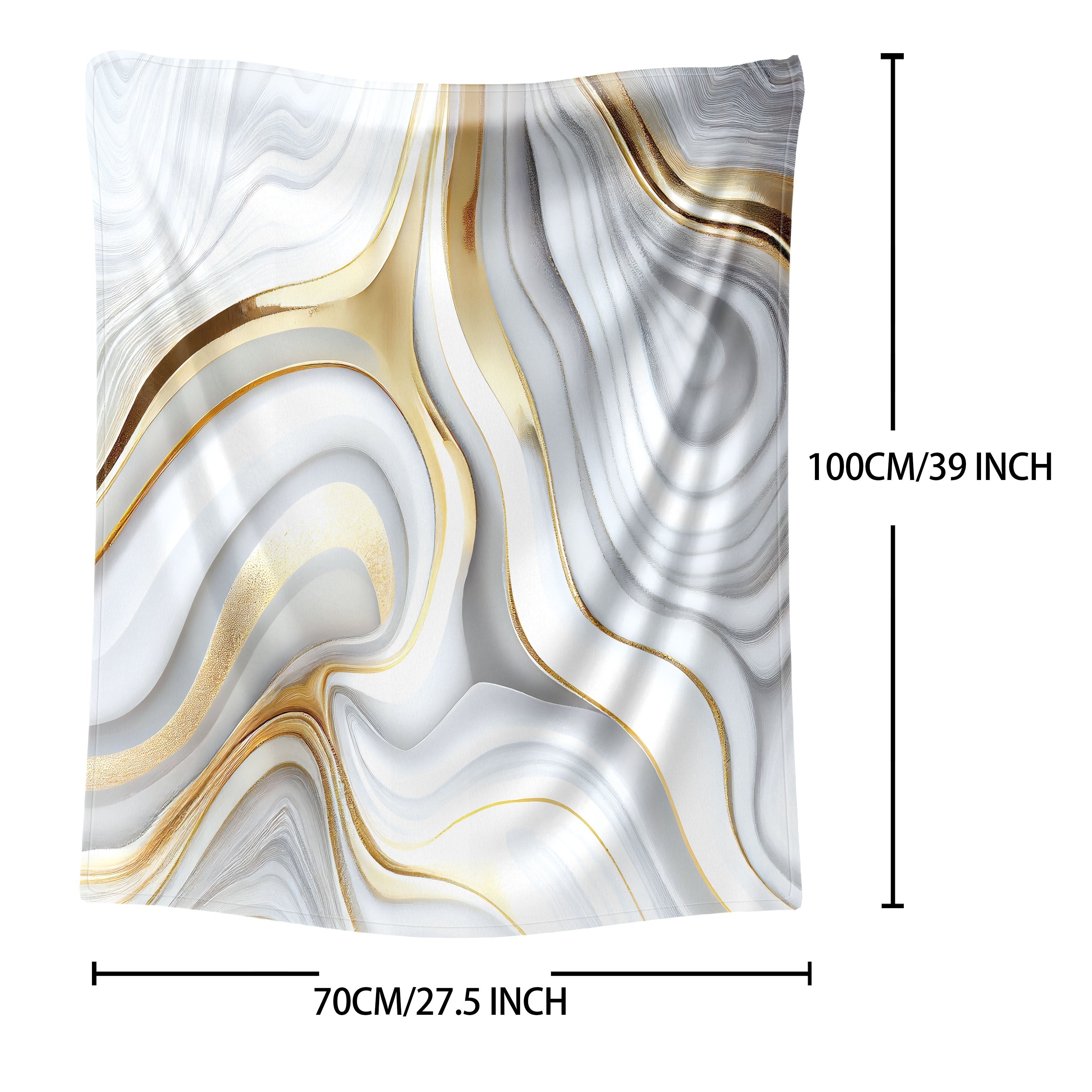 Yumshoq va qulay marmar naqshli ko'rpa, barcha fasllar uchun, sayohat, divan, yotoq, ofis yoki uy bezatish uchun mukammal. Kattalar uchun ajoyib tug'ilgan kun yoki bayram sovg'asi.