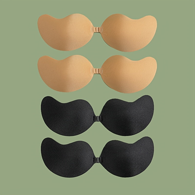 Silicone Nipple Covers Invisible Adhesive Push-Up Pasties for Women Lingerie