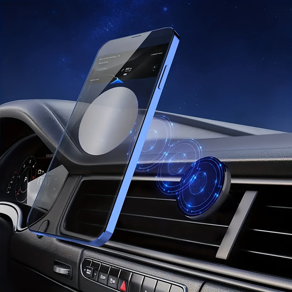 10 Sets Phone Accessories Magnetic Sheets Circular Rectangular Stainless Steel Gold