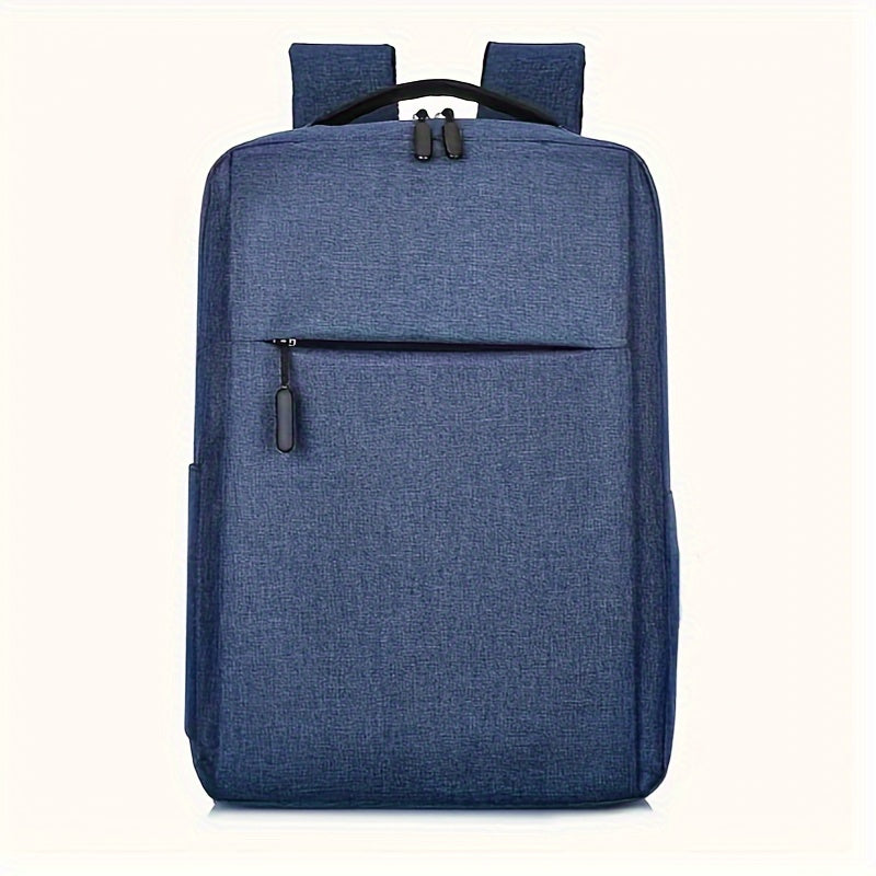 Durable Nylon Travel Backpack with Laptop Compartment Adjustable Straps Multi-Compartment for Commuting School Office Outdoor