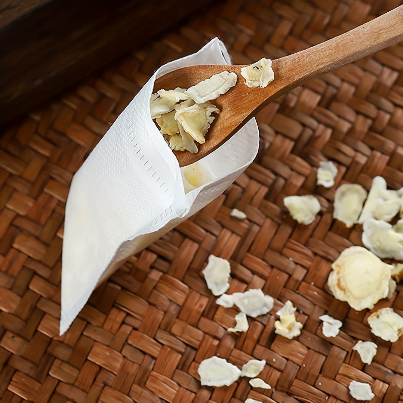 200 Pieces Non-Woven Disposable Tea Bags Coffee Filter Bags Chinese Medicine Decoction Bags