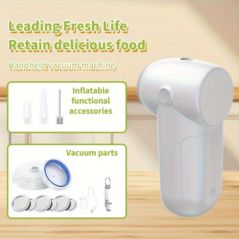 2025 Yil Yangilangan Inflatable Pump USB zaryadlash bilan, turli toʻpalarni oʻsish va tushirish uchun katta quvvatli vakuum mashinasi. Uy va tijorat foydalanish uchun mos, sumkasi bilan ta'minlangan.