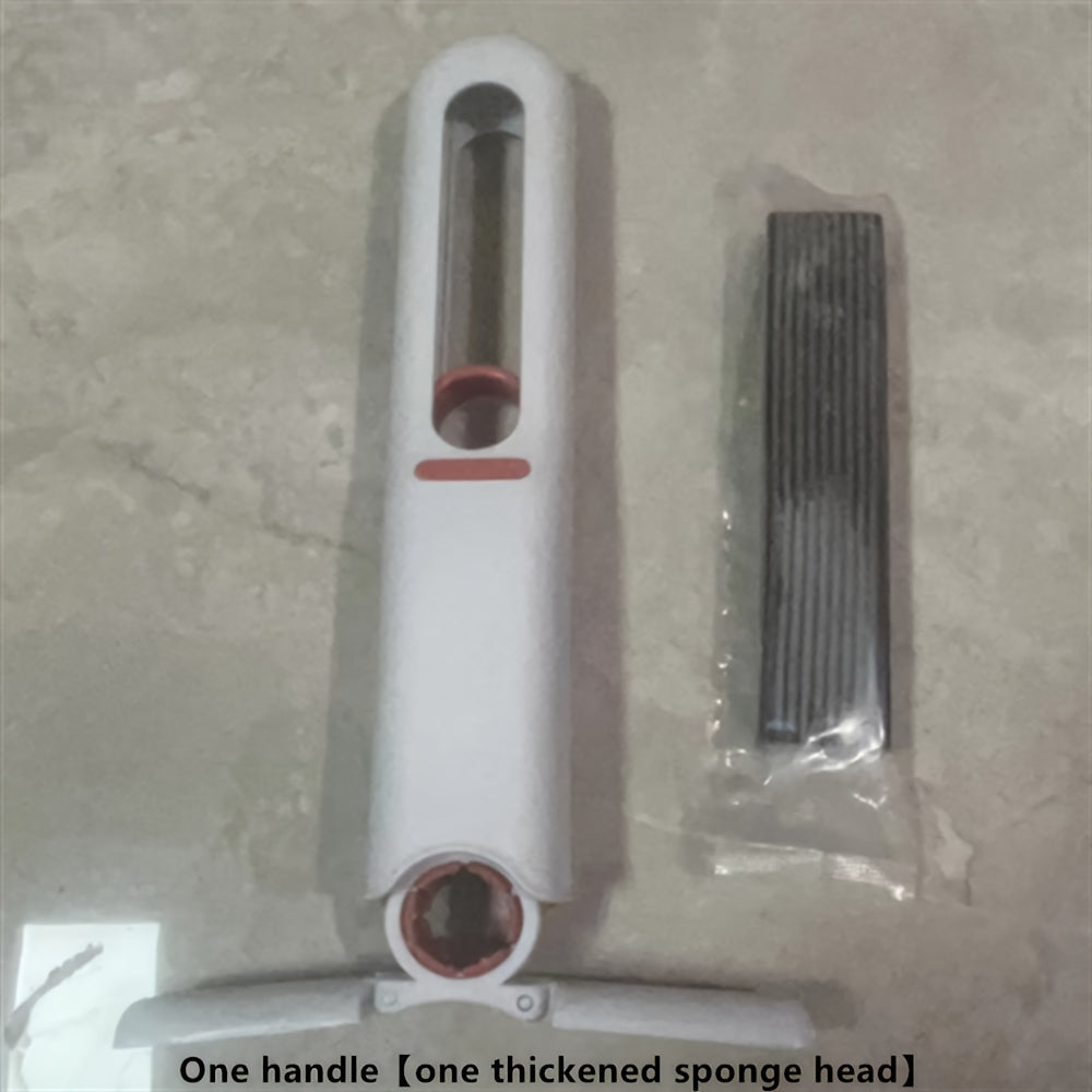 Mini Mop with Rotating Head for Wet and Dry Cleaning in Kitchen Bathroom Car