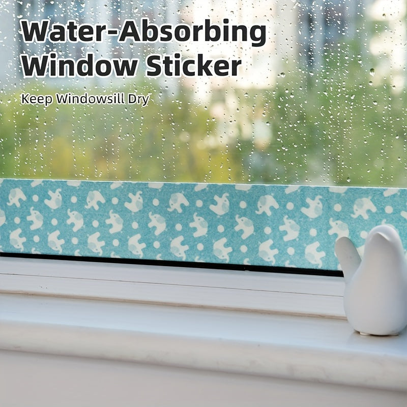 Reusable Water-Absorbing Window Sticker for Frost Prevention, Washable, Durable Fiberwebs