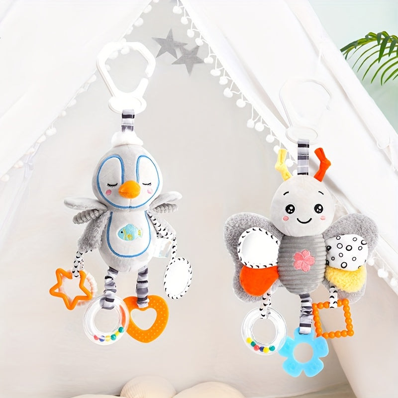 Cute Animal Plush Toy for Babies Nursery Car Seat Stroller Soft Stuffed Animal Gift