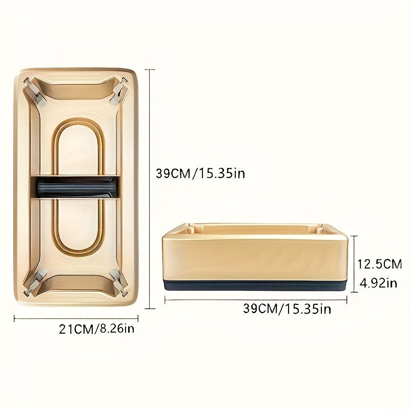 Dispensador automático de fundas para zapatos, plástico, fibra de carbono, marco de ABS y acero, acabado en oro