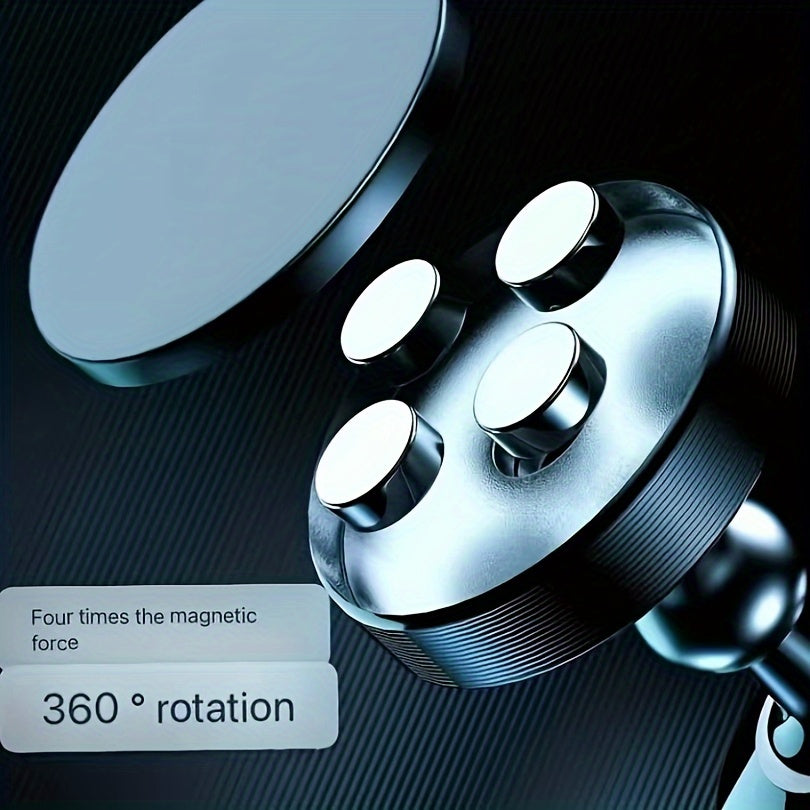 Universal Magnetic Car Phone Holder Metal Air Vent Mount 360 Degree Rotation